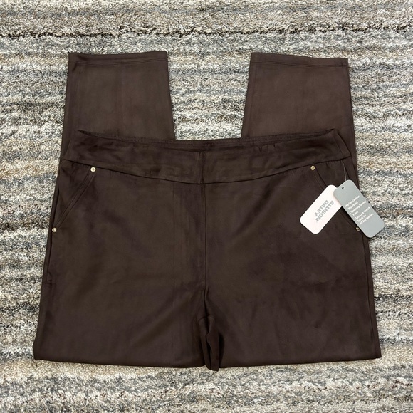 Allison Daley Skinny Jeggings Sz XL NWT | Allison Daley Faux Suede Skinny Jeans- - Picture 1 of 13